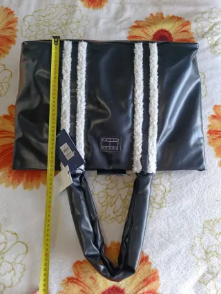 Bolso Tote Tommy Hilfiger acolchado tweed de hombr