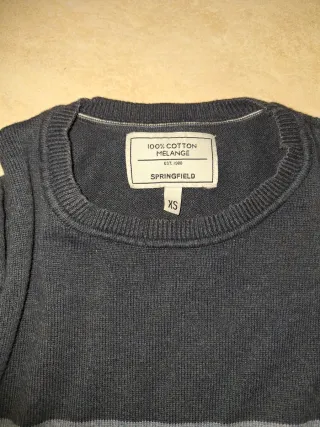 Jersey Springfield Talla XS Azul/Gris