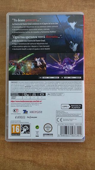 Fate/Samurai Remnant Nintendo Switch