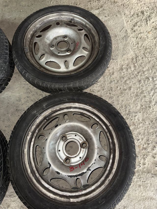 Juego llantas Smart Forfour 135/70R15 70T