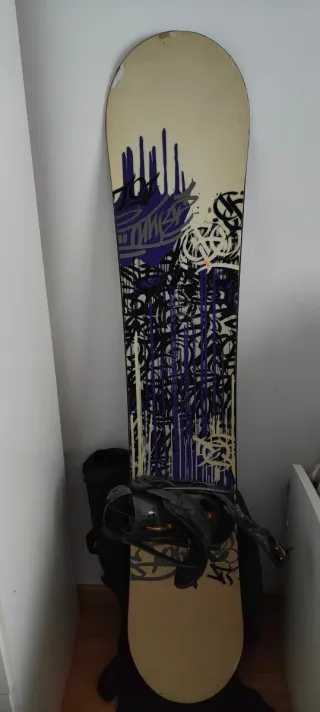 Tabla de Snow Burton y Fijaciones K2