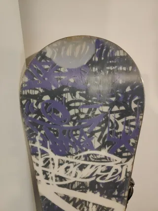 Tabla de Snow Burton y Fijaciones K2