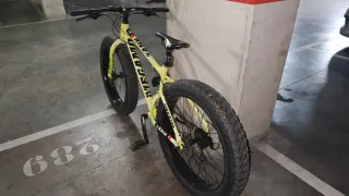 Fat Bike Megamo Tank Amarilla