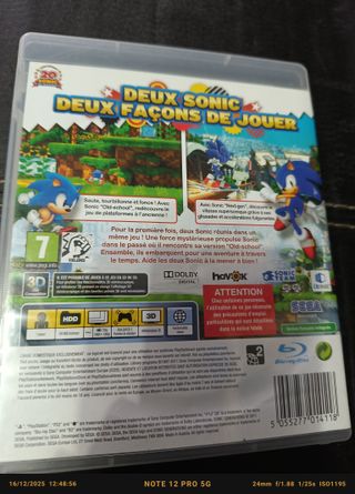 Sonic Generations PS3