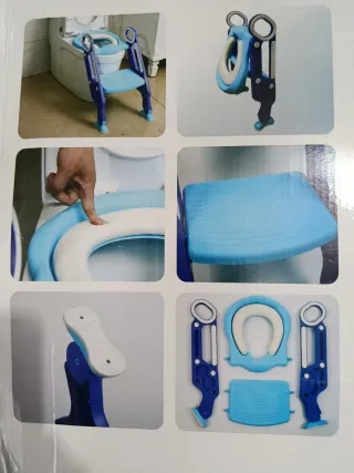 Silla de entrenamiento para inodoro infantil