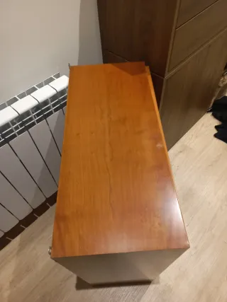 Vitrina expositora madera y cristal