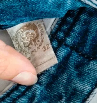 Jeans Diesel Kr Vintage Uomo Blu