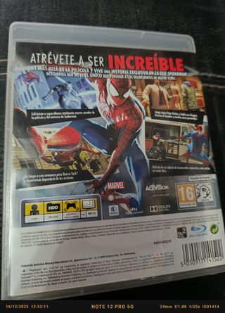 PS3 The Amazing Spider-Man 2 PAL ESP