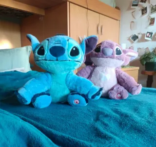 Peluche Stitch e Angel