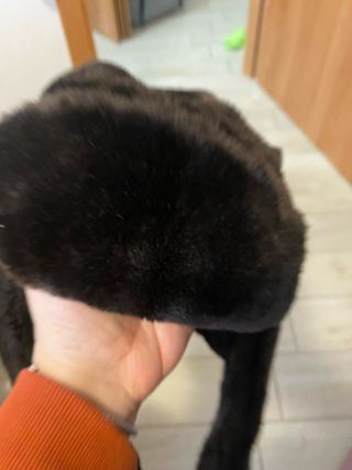 Colbacco pelliccia sintetica nero