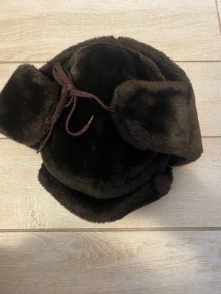 Colbacco pelliccia sintetica nero