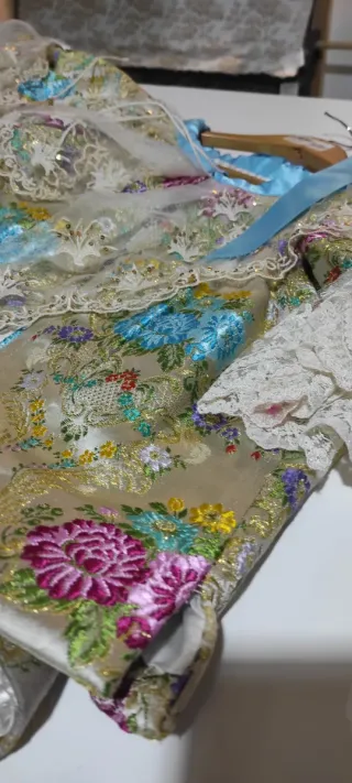 Traje Fallera Farol Talla 6-8 Años