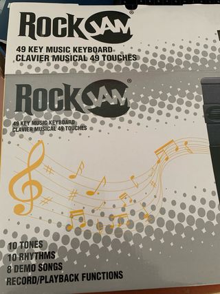 Teclado RockJam 49 teclas RJ549