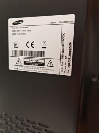 Samsung 40” FUNCIONA PERFECTA por SOLO 35€