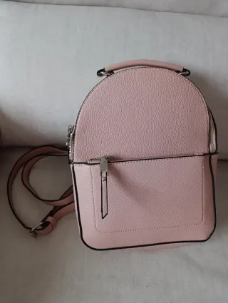 Mochila Stradivarius Rosa Nueva