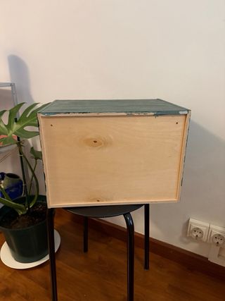 Caja de madera para almacenaje