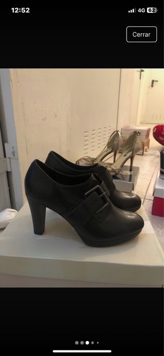 Tacones negros mujer nuevos