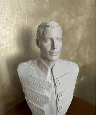 Busto Freddie Mercury Stampa 3D H 25cm