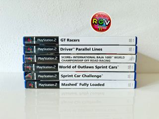 Lotto 6 Giochi PS2 - Racing