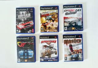 Lotto 6 Giochi PS2 - Racing