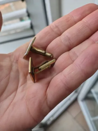 Gemelli vintage smaltati locomotiva anni '70