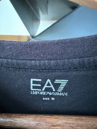 Camiseta EA7 Emporio Armani Negra Talla M