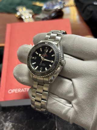 Omega Planet Ocean Reloj Negro