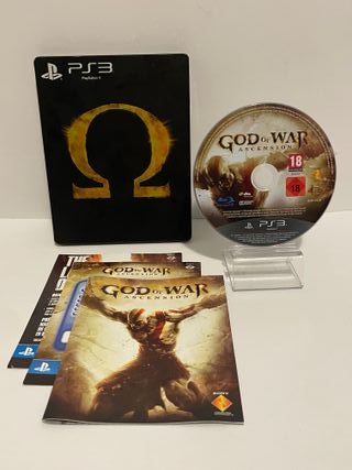 God of War Ascension Steelbook PS3 Completo