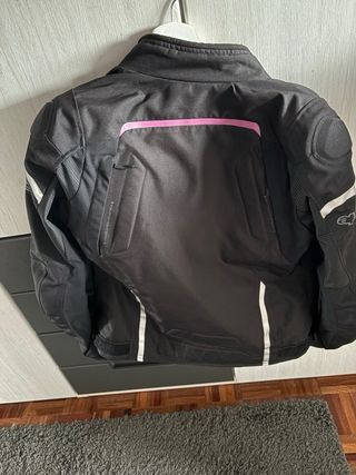 Chaqueta Alpinestars Talla L Negra y Rosa