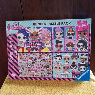 Pack 4 Puzzles LOL Surprise Ravensburger