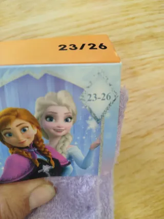 2 Pares Meias Frozen 23-26