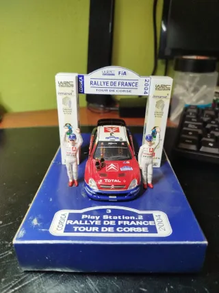 Diorama podium loeb 1:43