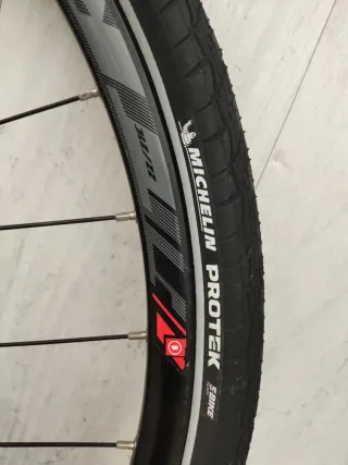 Rueda de Bicicleta con Cassette