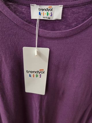 Vestido niña Trendyol Talla 10 Morado