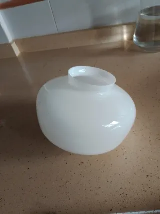 Tulipa de cristal para lámpara