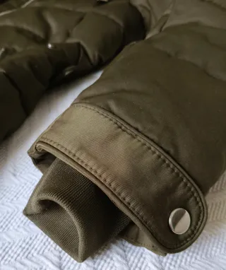 Abrigo ZARA Talla XS Mujer Impermeable