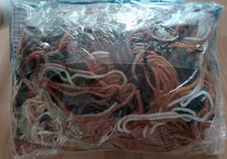 Kit Cojín Punto de Cruz Zorros