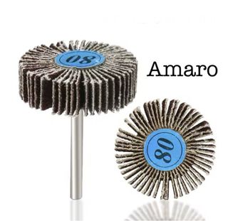 10 Discos de Lixa Abrasiva 80 para Dremel (32mm) |