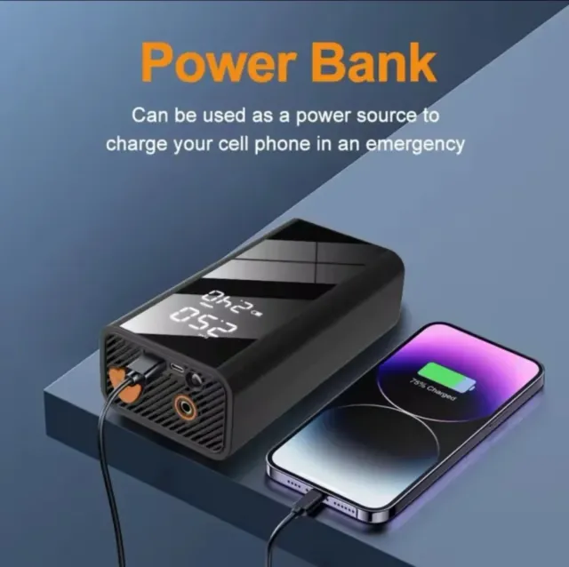 Arrancador Batería Coche INFLADOR Ruedas