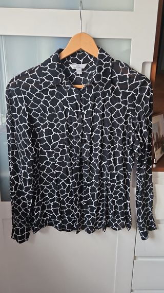 Blusa Zara Estampado Animal