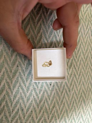 Colgante Inicial P Oro 18k