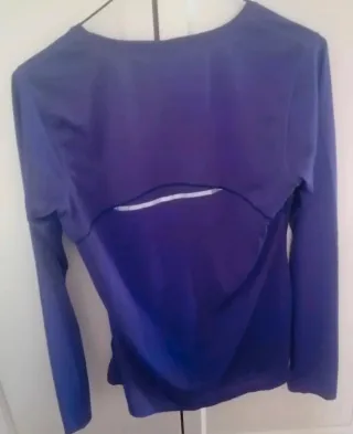 Maglia manica lunga viola New Balance taglia unica