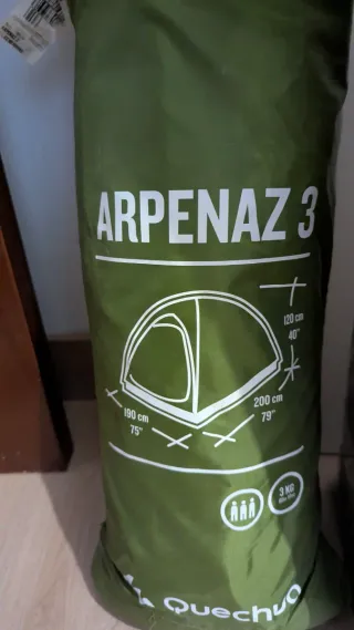 Tienda de campaña Arpenaz 3 Quechua