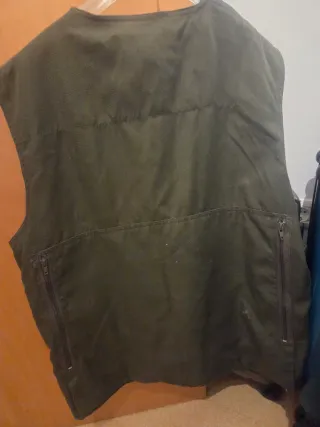 Chaleco de caza Gamo verde oliva