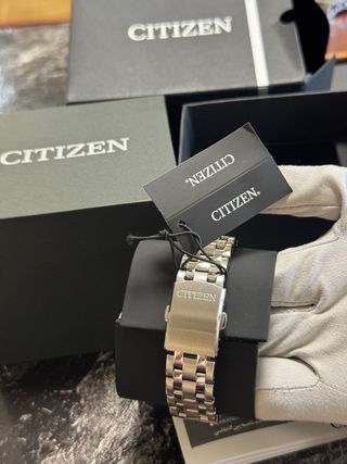 Reloj Citizen Open Heart Automático Azul