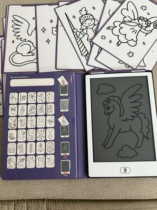 Tableta Dibujo LCD Kidywolf KidyDraw Mini Naranja
