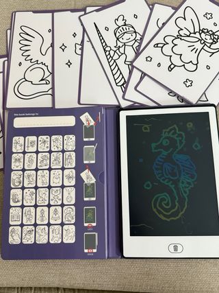 Tableta Dibujo LCD Kidywolf KidyDraw Mini Naranja