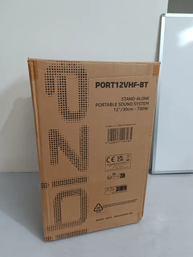 Altavoz Ibiza Port12vhf-bt W31Y7898