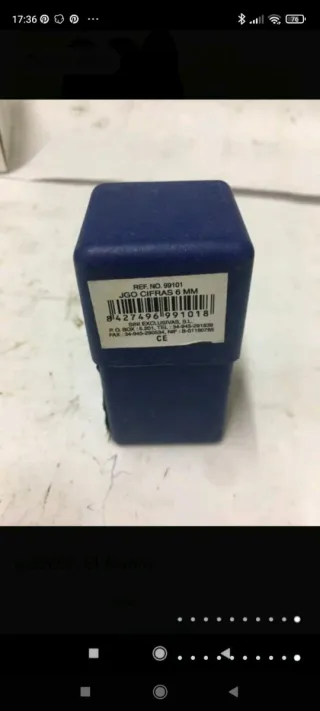 Numeros para troquelar de golpe