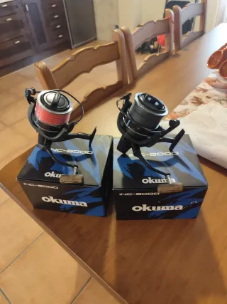 2 Mulinelli carpfishing Okuma INC-8000